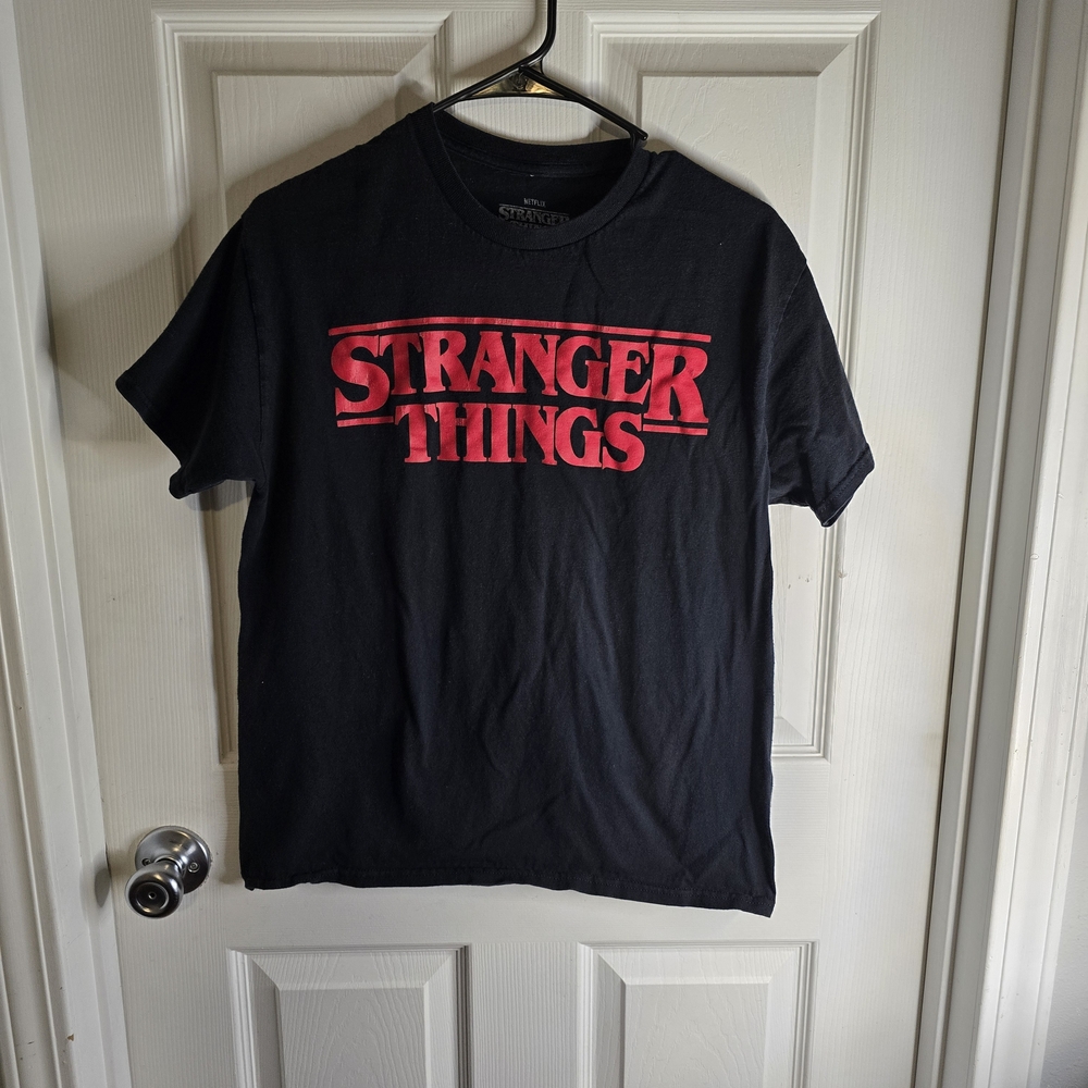 Netflix Black Stranger Things Tee